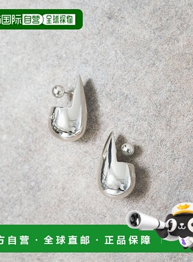 1h可退 日本直邮in mood 女士 大气滴型镂空钛钢耳环 RWA5IE101P