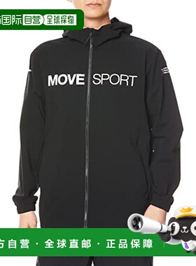 【日本直邮】迪桑特 风衣 MOVESPORT 轻量 防水 弹力 BK L号