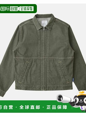 日本直邮Gramicci 男装 日本产斜纹丹宁夹克 半拉链设计 G5FMJ027