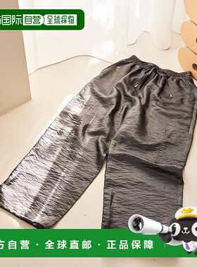 1h可退 日本直邮VIS 女士轻薄透明风格夏季休闲裤 2024ABVS14090