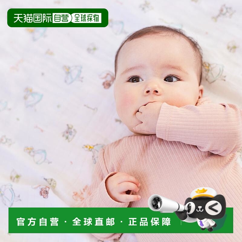 1h可退 日本直邮aden + anais 儿童全棉莫斯林材质迪士尼合作款3