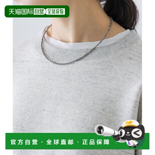 日本直邮ERICKA NICOLAS BEGAY 女士银饰手工纳瓦霍珍珠项链 45 C