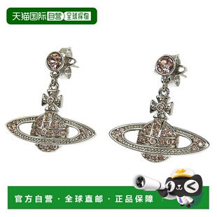 吊坠耳环 女士铂金迷你浅浮雕耳环 Westwood 日本直邮Vivienne