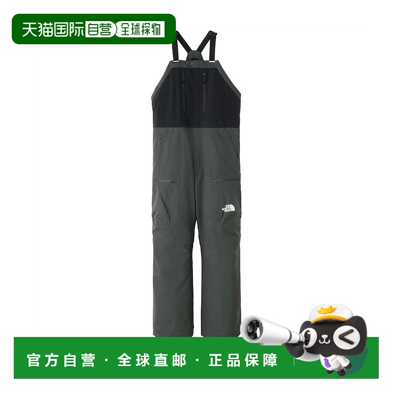 日本直邮The North Face北面男女同款背带裤滑雪裤NS62513-AG