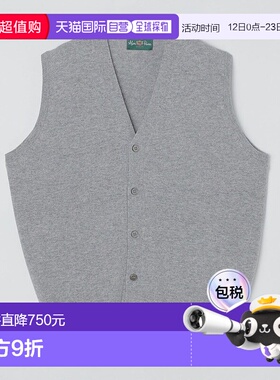 日本直邮SHIPS ALANPAINE 吉龙羊毛12针针织背心 [SH8611EM040832