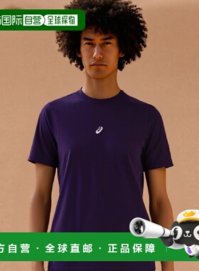 【日本直邮】ASICS 棒球短袖打底衫NEOREVIVE 2121A144紫色3XL