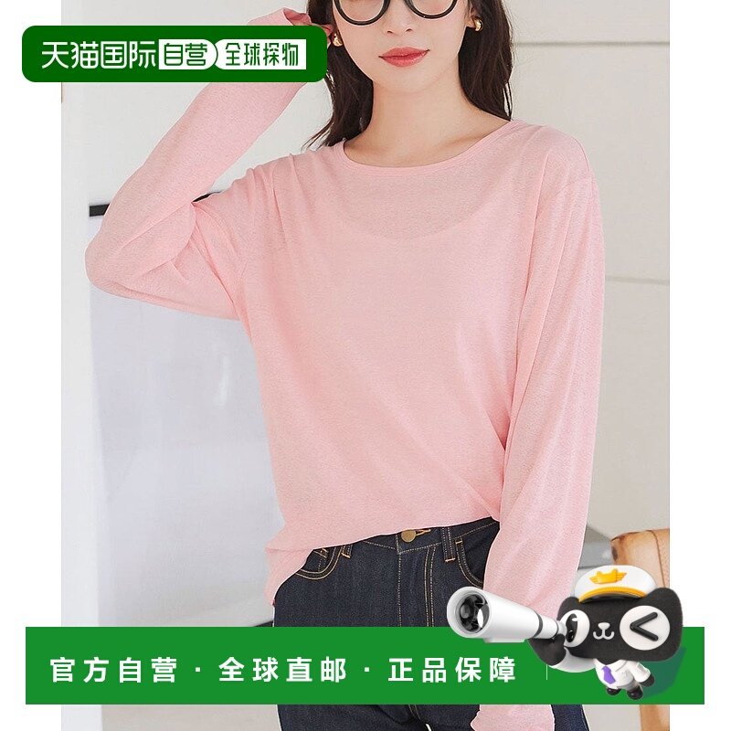 日本直邮KOBE LETTUCE 长袖常规款T恤 [C7325] [KO5653EW028343]