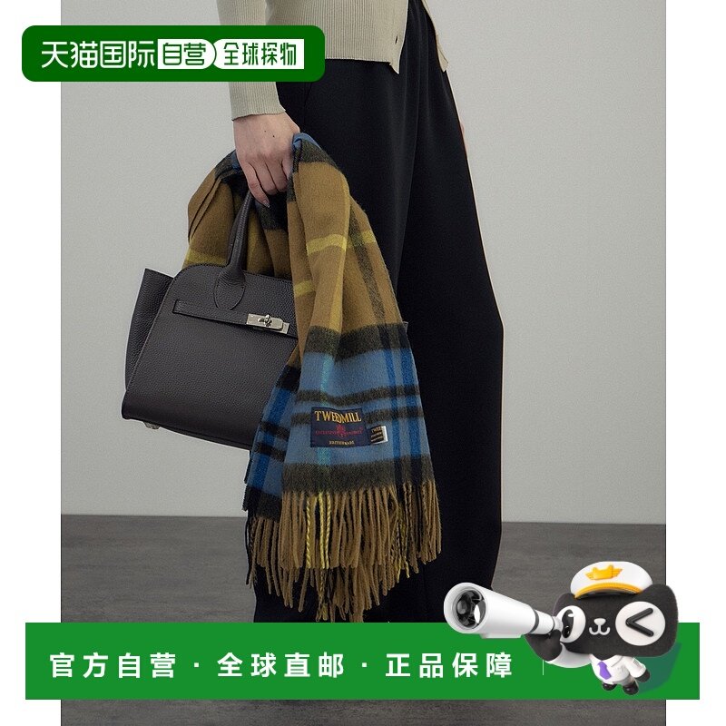 1h可退 日本直邮SALON adam et rope' 女装 全毛大判披肩 可肩披