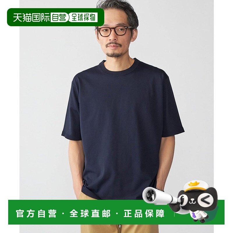 日本直邮SHIPS 可机洗18 gauge聚酯纤维宽松薄T恤 [SH8611EM04634