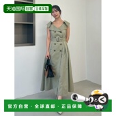 日本直邮FRAY I.D女装 经典 1h可退 风衣细节连衣裙 FWFO261091