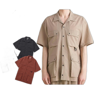 日本直邮NANGA DotAir Utility PK Short Sleeve Shirt 男士透气