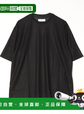 1h可退 日本直邮marka 男士圆领宽松亚麻短袖T恤 M25B02CS01B