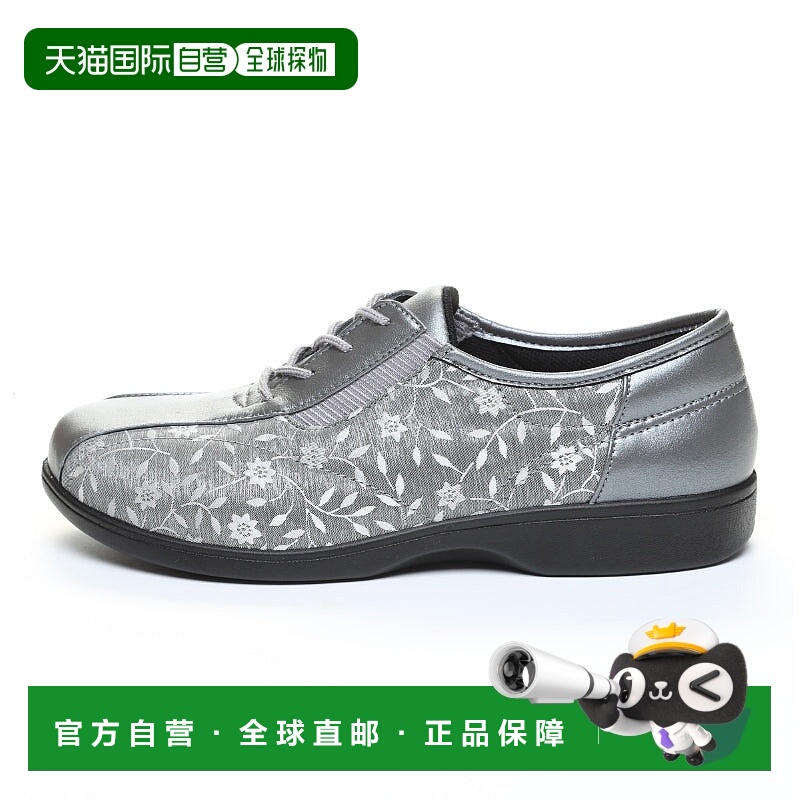 日本直邮MOONSTAR 轻松 L007 银色休闲鞋