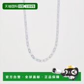 日潮直邮agete阿卡朵925银链条项链 简约百搭素链