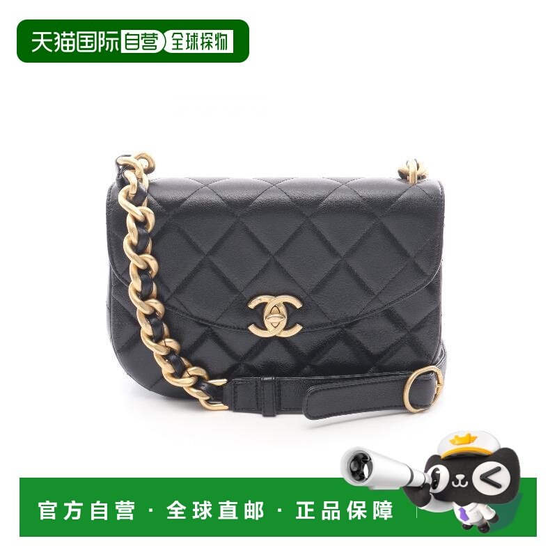 日本直邮中古Chanel香奈儿女包A级95新Shoulder bag肩包羊皮斜挎,箱包皮具/热销女包/男包,通用款女包,淘宝优惠券,粉丝福利购,淘宝优惠卷