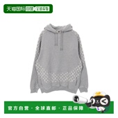 日本直邮中古LV路易威登男A级95新parka派克大衣棉上衣灰色