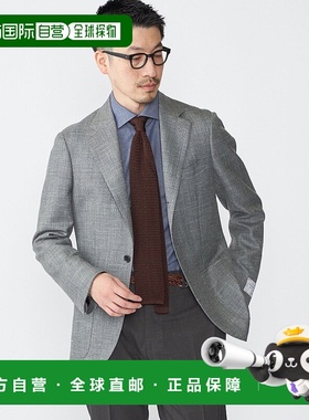 1h可退 日本直邮SHIPS 男士CANONICO夏季羊毛混纺西装外套 117000