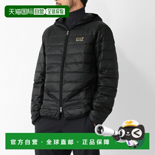 日本直邮Emporio Armani EA7 男士黑色羽绒服 8npb24 pngpz 0208