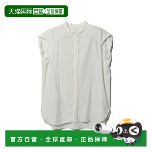 1h可退 日本直邮COLUMN 女士无袖法式短袖衬衫 5114010040081