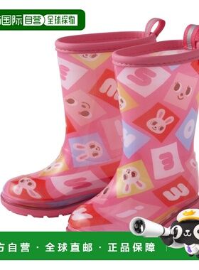 日潮跑腿Mikihouse [Proper]雨靴 儿童 (08) Pink 17cm 10-9471-6