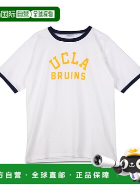 日本直邮 PLEBE 男士白色短袖T恤 [C3-X336]连帽