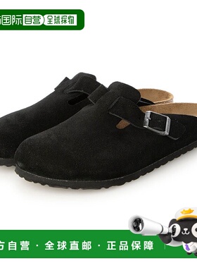 日本直邮 Boston LEVE 男士舒适常规幅麂皮凉鞋 60461/60901/1027