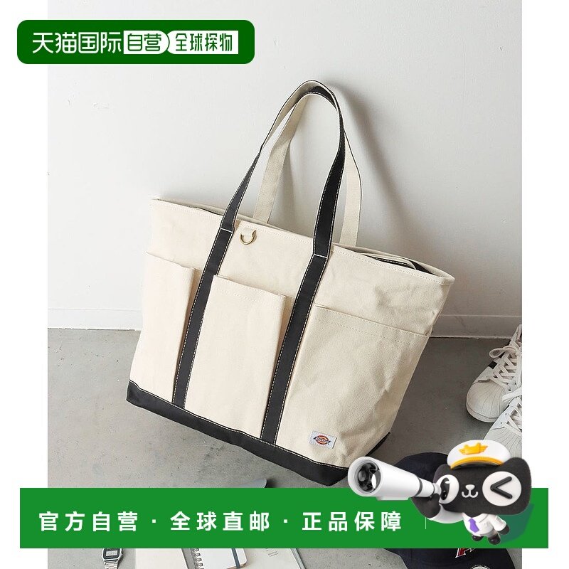 日本直邮Dickies AUTHENTIC CANVAS TOTE L帆布手提袋 D0029AU001