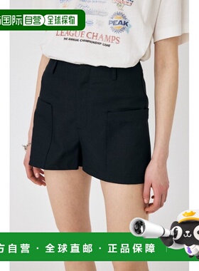 1h可退 日本直邮MOUSSY 女士大口袋短裤 010ISS313011