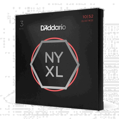 【日本直邮】达达里奥电吉他弦NYXL 0.010 - 0.052 NYXL1052-3P