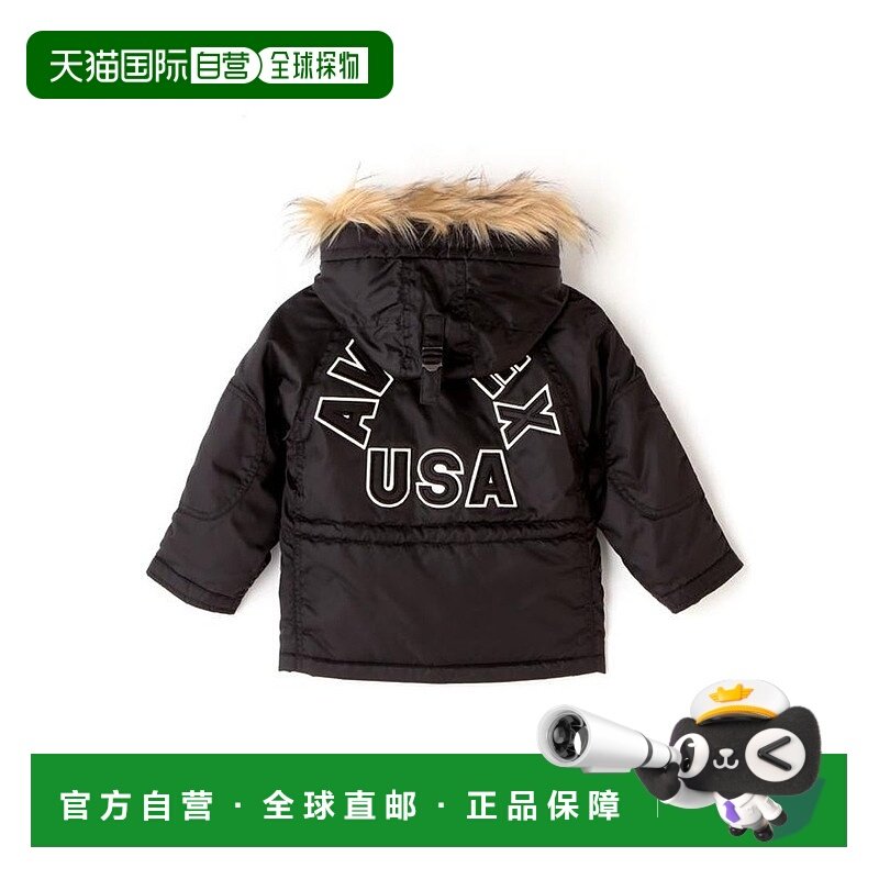日本直邮AVIREX KID'S N-3B LOGO 儿童外套 [AV1129EM021894]夹克