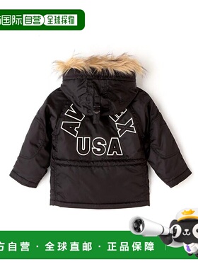 日本直邮AVIREX KID'S N-3B LOGO 儿童外套 [AV1129EM021894]夹克