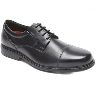 日本直邮Rockport 男士Charles Road Cap 休闲商务鞋 V80556