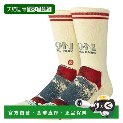 1h可退 日本直邮STANCE男女同款 Zion NP联名袜 A555D25ZIO