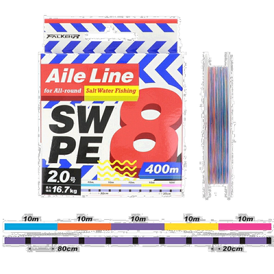 日本直邮飞劲 R 艾乐线 400m 2.0 5色 艾乐线 SW PE X8