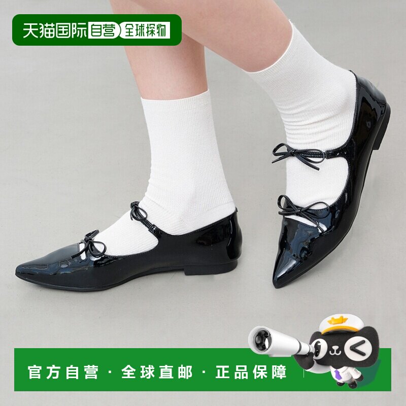 日本直邮Launa Lea 0589 Launa Lea [25SS] 双缎带玛丽珍平底鞋 (
