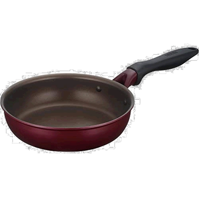 【日本直邮】Thermos膳魔师 Durable系列平底锅 20cm 红色 KFH-02