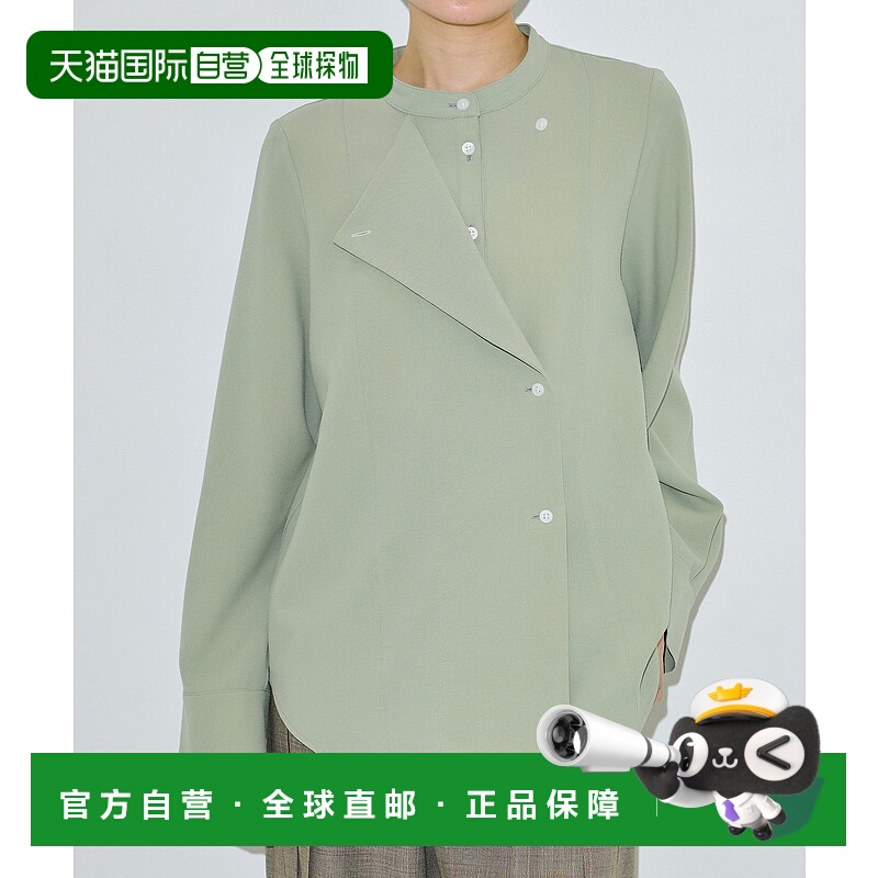 1h可退 日本直邮PUBLIC TOKYO 女士翻领设计长袖衬衫 165200001