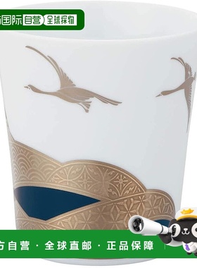 【日本直邮】则武 玻璃杯 350cc Atehaka 系列 Wild Goose 细瓷（