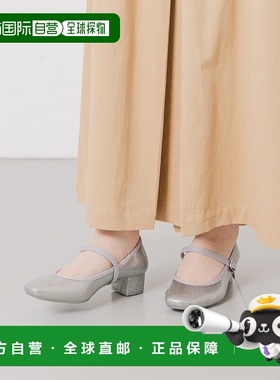 1h可退 日本直邮TEMPERATE 女士 PVC 一体成型防水高跟鞋 闪粉设