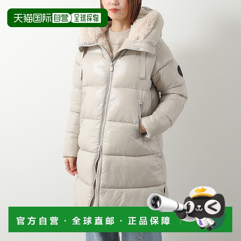 日本直邮SAVE THE DUCK BELLA D42414W LOVE 女士棉服带人造毛皮4