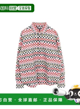 日本直邮中古LV路易威登男S级99新tops上衣帆布上衣红色