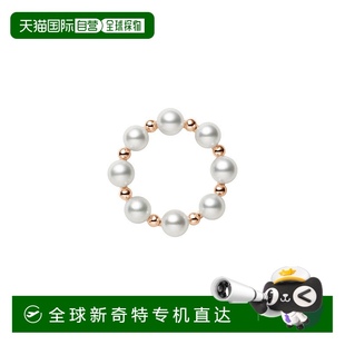 女款 金珍珠白 日潮跑腿MIKIMOTO御木本 简约别针胸针 1.8cm