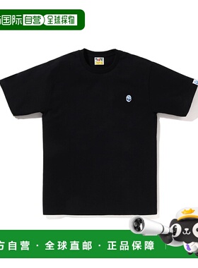 1h可退 日本直邮A BATHING APE ABC迷彩图案短袖T恤 1L30110004