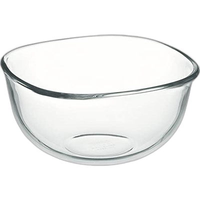 日本直邮怡万家 耐热玻璃 盆 方形外径 14x14cm 700ml BC331
