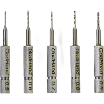 【日本直邮】GodHand 快速钻头 5 件套 (A) GH-DBQ-5A 模型工具