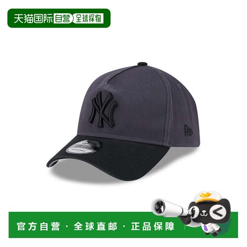 日本直邮9FORTY A-Frame Shade Wash 纽约洋基队 石墨色 黑色帽檐