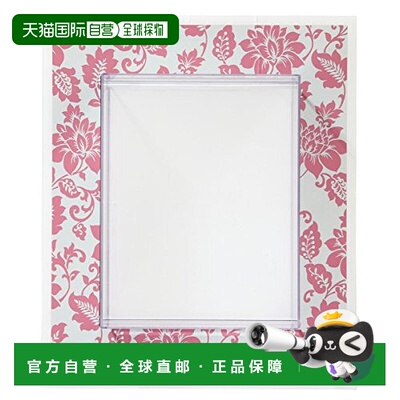 【日本直邮】Nitoms休闲贴纸收纳盒红色熟料框整理箱透明M4402