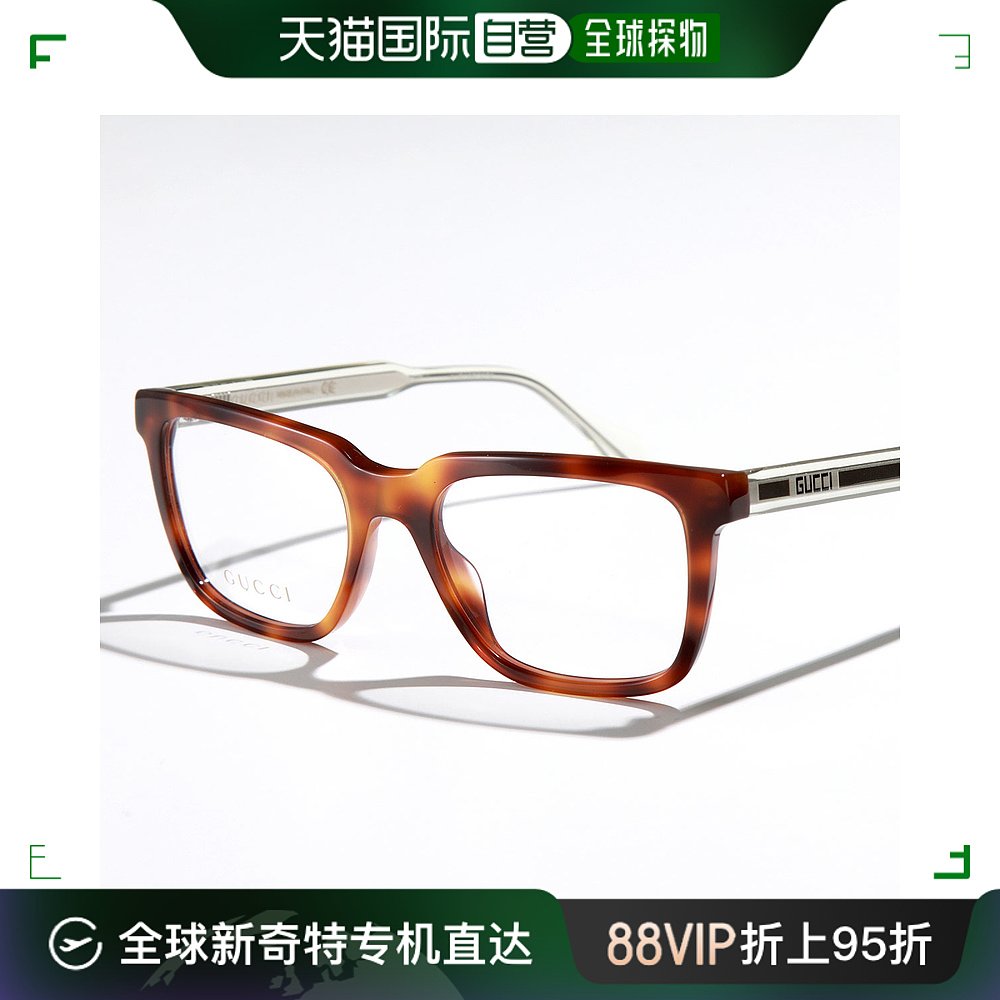 日本直邮gucci 眼镜 gg0560o 女士方形亚洲版眼镜 约会眼镜 约会