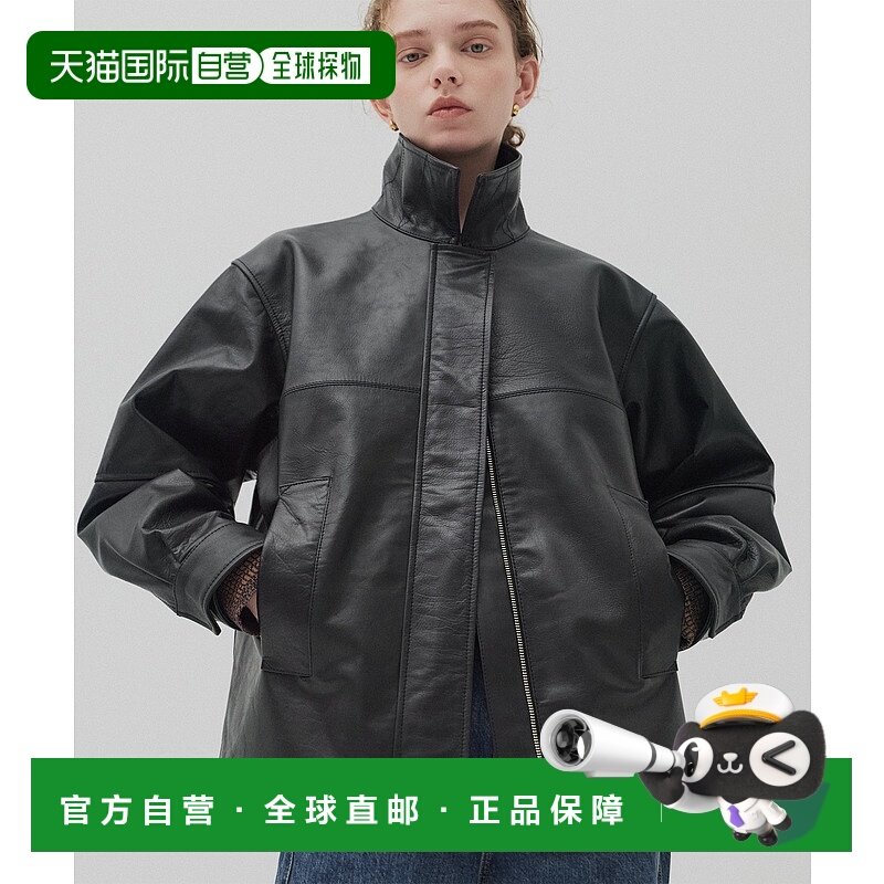 1h可退 日本直邮PUBLIC TOKYO 女装 水牛皮 半里布夹克 简约宽松,运动服/休闲服装,棒球服,淘宝优惠券,粉丝福利购,淘宝优惠卷