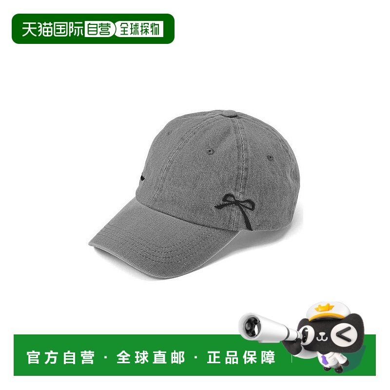 日本直邮日潮 GRL 女款 缎带刺绣牛仔帽 dd412a 日系清楚系穿搭